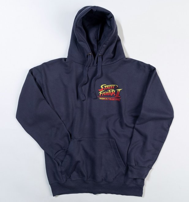 Street Fighter II World Tour Petrol Hoodie Street Fighter II World Tour Petrol Hoodie