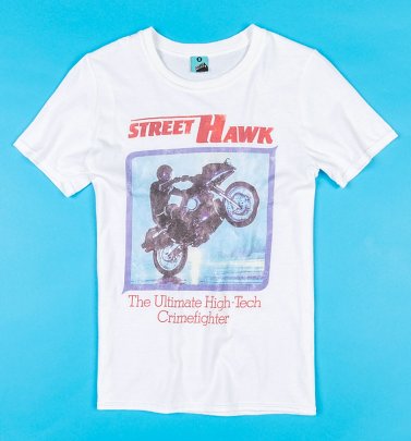 Street Hawk White T-Shirt Street Hawk White T-Shirt