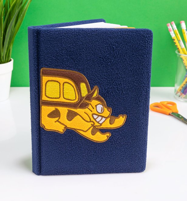 Studio Ghibli Catbus Plush Notebook Studio Ghibli Catbus Plush Notebook