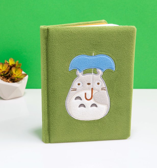Studio Ghibli My Neighbour Totoro Plush Notebook Studio Ghibli My Neighbour Totoro Plush Notebook