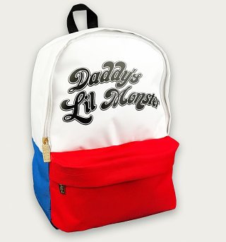 Suicide Squad Daddy's Little Monster Backpack Suicide Squad Daddy's Little Monster Backpack
