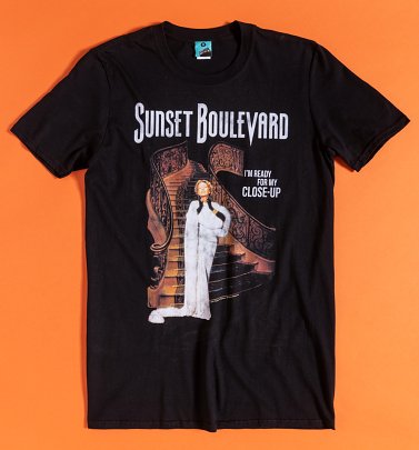 Sunset Boulevard Black T-Shirt