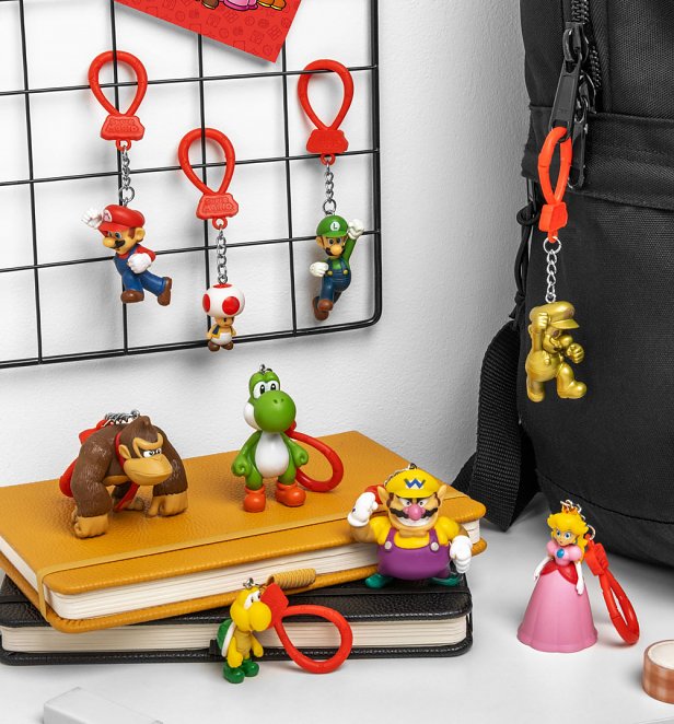 Super Mario Characters Blind Box Backpack Charm Super Mario Characters Blind Box Backpack Charm