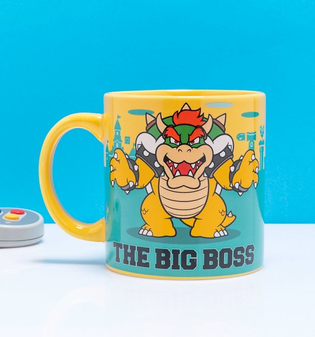 Super Mario Giant Bowser Boss Mug Super Mario Giant Bowser Boss Mug