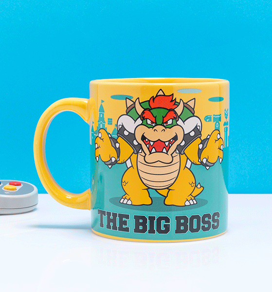 Super Mario Giant Bowser Boss Mug Super Mario Giant Bowser Boss Mug