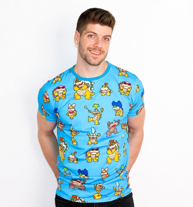 Super Mario Koopa All Over Print T-Shirt from Cakeworthy