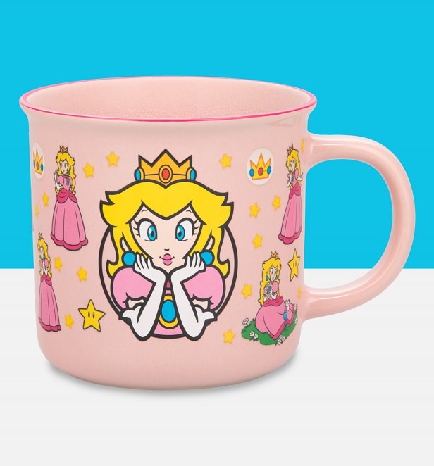 Super Mario Princess Peach Heat Change Mug Super Mario Princess Peach Heat Change Mug