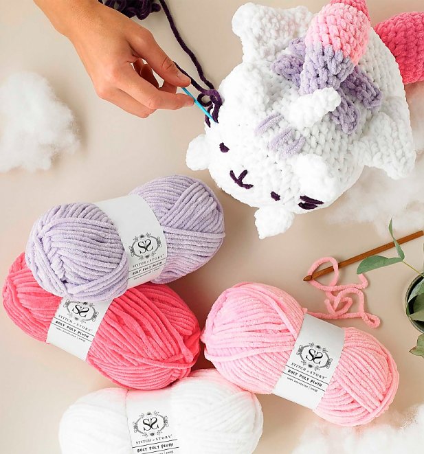 Super Pusheenicorn Amigurumi Crochet Kit from Stitch and Story