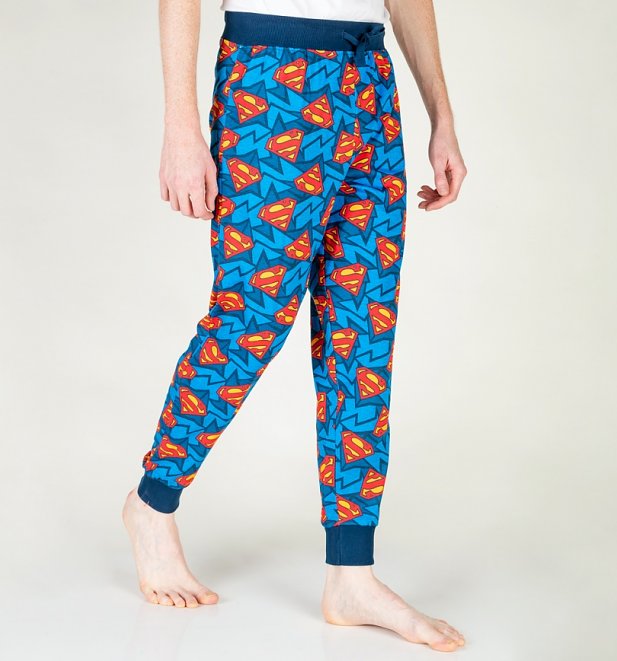 Superman Cuffed Loungepants