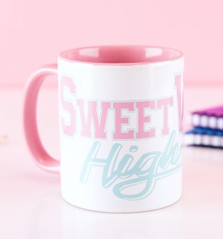 Sweet Valley High Pink Handle Mug Sweet Valley High Pink Handle Mug