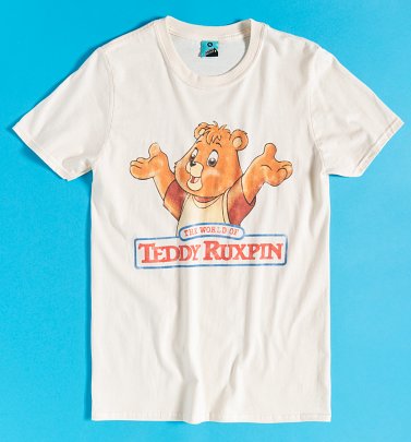 Teddy Ruxpin Ecru T-Shirt Teddy Ruxpin Ecru T-Shirt