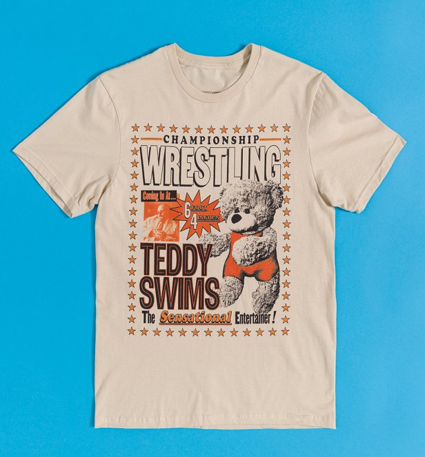 Teddy Swims Wrestling Sand T-Shirt Teddy Swims Wrestling Sand T-Shirt