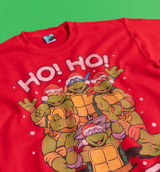 teenage mutant ninja turtles christmas jumper