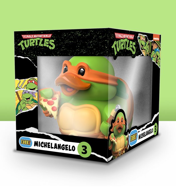 Teenage Mutant Ninja Turtles Michelangelo TUBBZ (Boxed Edition)