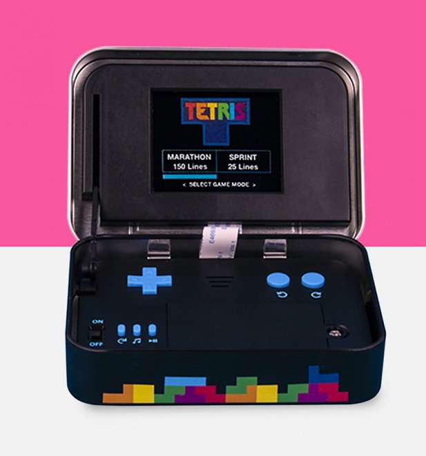 Tetris Arcade in a Tin Game Tetris Arcade in a Tin Game