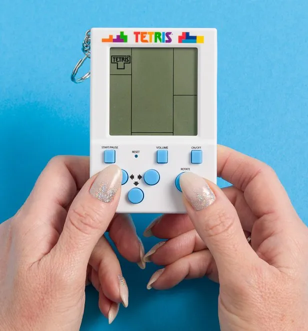 Tetris Keyring Arcade Game