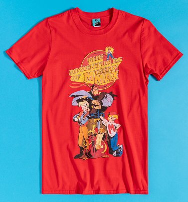 The Adventures Of Mighty Max Red T-Shirt The Adventures Of Mighty Max Red T-Shirt