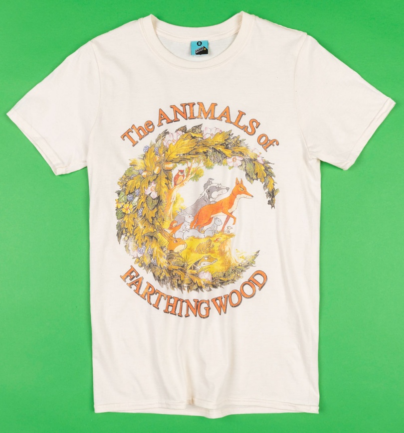 The Animals Of Farthing Wood Ecru T-Shirt