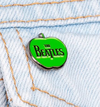 The Beatles Logo Apple Enamel Pin Badge The Beatles Logo Apple Enamel Pin Badge