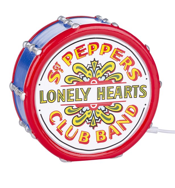 The Beatles Sgt Peppers Lonely Hearts Club Band LED Lamp from House Of  Disaster