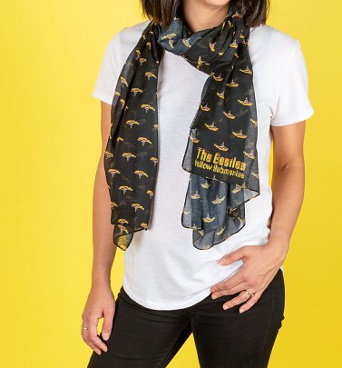 The Beatles Yellow Submarine Lightweight Scarf from Disaster Design The Beatles Yellow Submarine Lightweight Scarf from Disaster Design