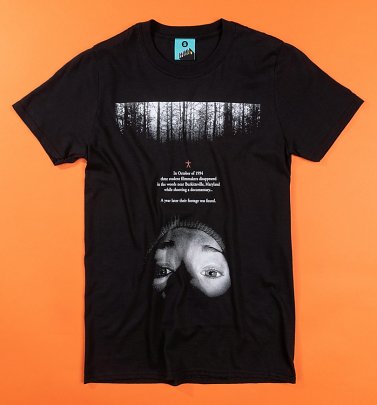 The Blair Witch Project Movie Poster Black T-Shirt The Blair Witch Project Movie Poster Black T-Shirt