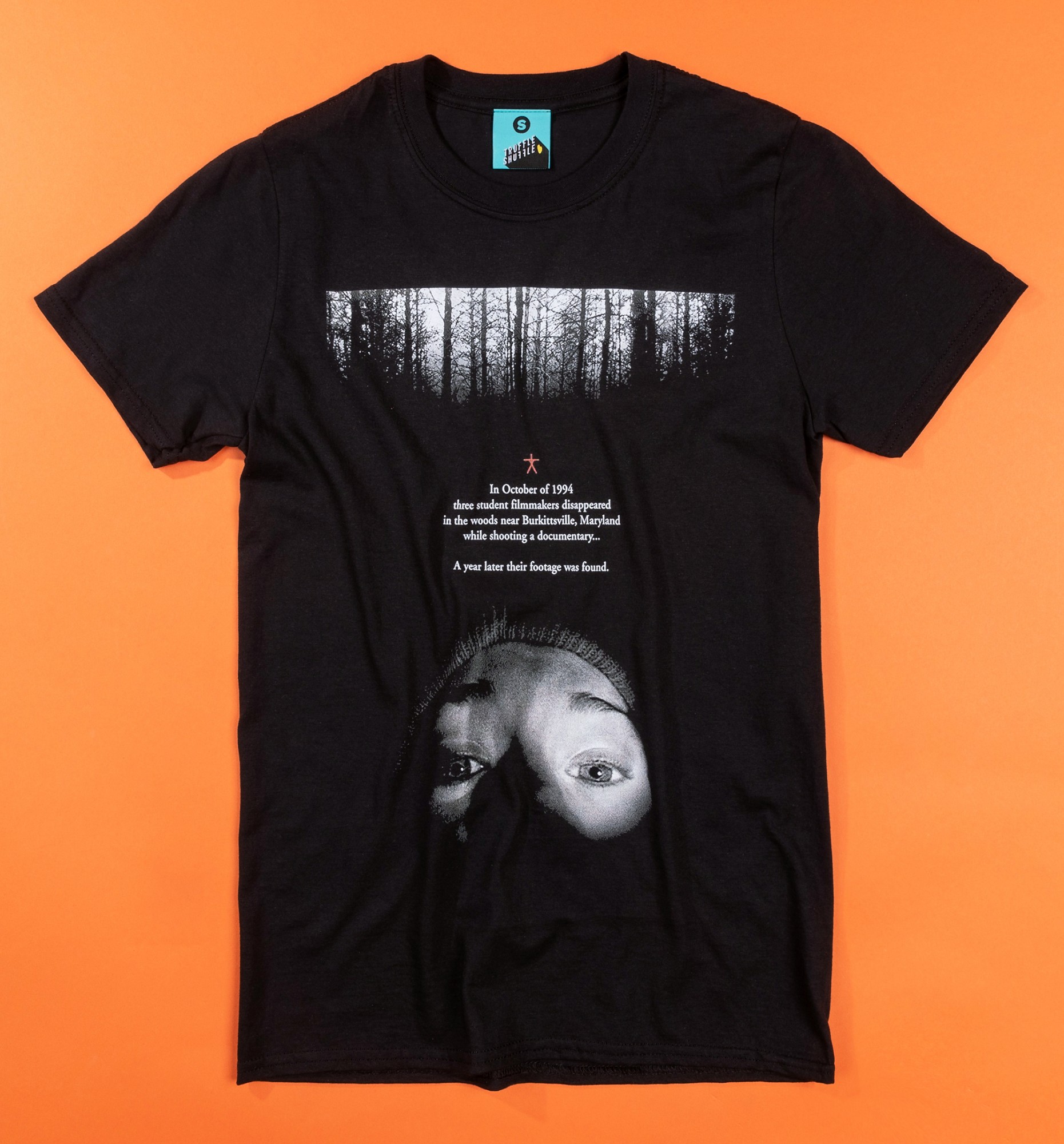 The Blair Witch Project Movie Poster Black T-Shirt