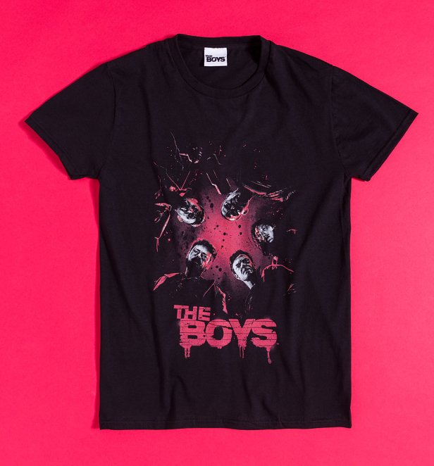 The Boys Group Black T-Shirt