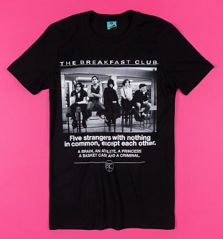 The Breakfast Club Detention Black T-Shirt