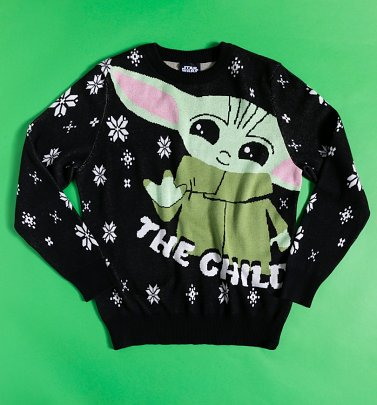 The Child Mandalorian Knitted Jumper from Difuzed The Child Mandalorian Knitted Jumper from Difuzed