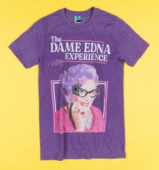 The Dame Edna Experience Purple T-Shirt The Dame Edna Experience Purple T-Shirt