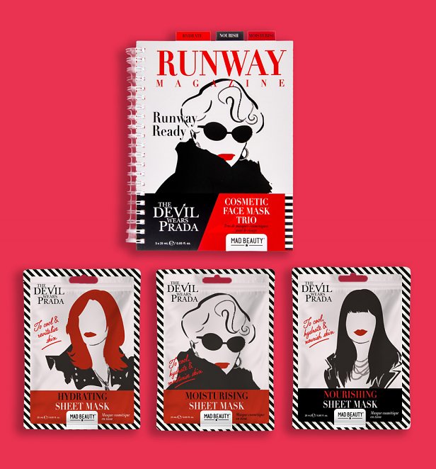 The Devil Wears Prada Sheet Mask Trio from Mad Beauty