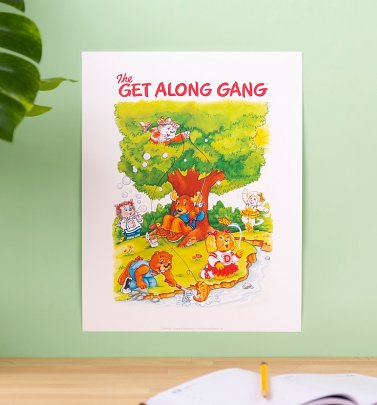 The Get Along Gang Art Print The Get Along Gang Art Print