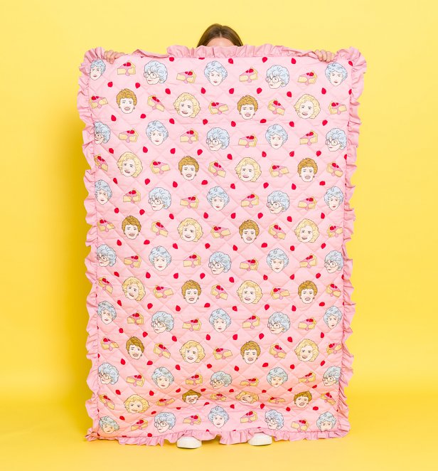 The Golden Girls Quilted Blanket from Cakeworthy