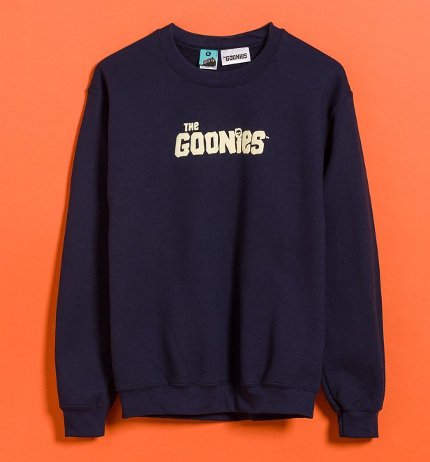 The Goonies Bikes Navy Sweater with Back Print The Goonies Bikes Navy Sweater with Back Print
