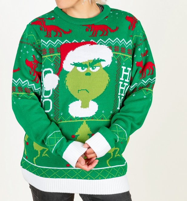 The Grinch Knitted Christmas Jumper