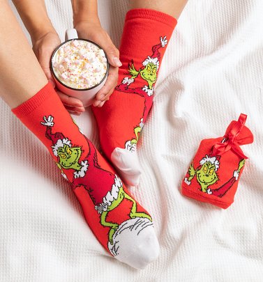 The Grinch Christmas Socks The Grinch Christmas Socks