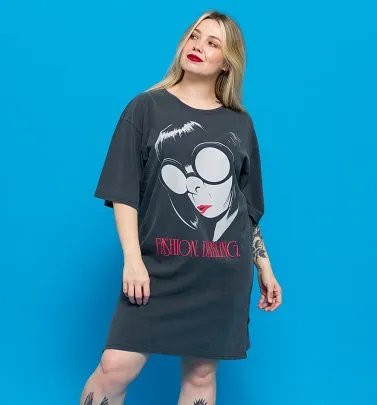 petite faux leather dress T-shirt dress – ColorPop Fashion main image 1