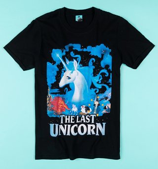 The Last Unicorn Black T-Shirt The Last Unicorn Black T-Shirt