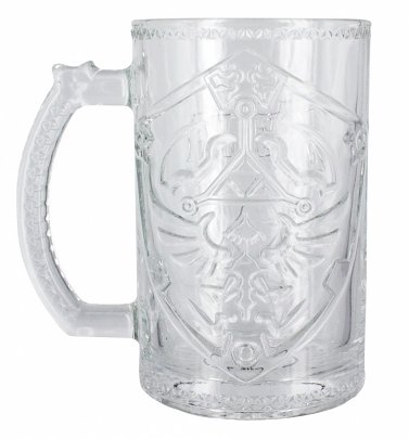 The Legend of Zelda Shield Glass The Legend of Zelda Shield Glass
