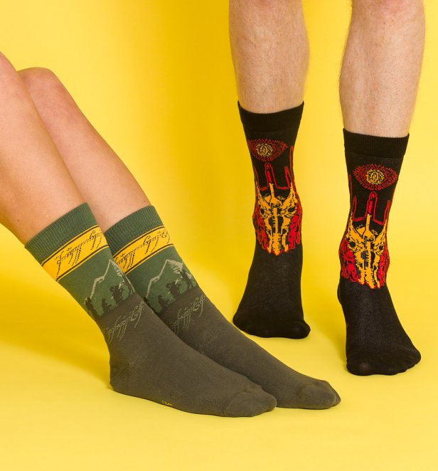 The Lord Of The Rings 2pk Socks