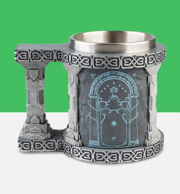 The Lord Of The Rings Doors Of Durin Tankard Mug The Lord Of The Rings Doors Of Durin Tankard Mug