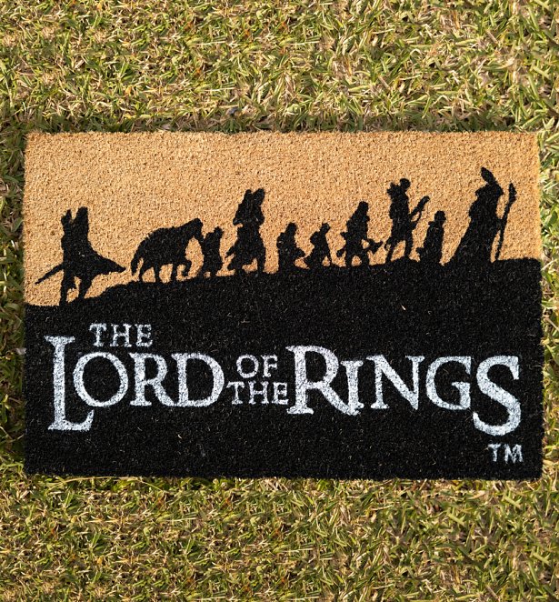 The Lord Of The Rings Fellowship Of The Ring Door Mat