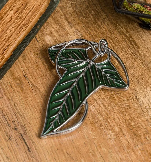 The Rings Hobbit Brooch The Lord Of The Rings Lorien Leaf Brooch