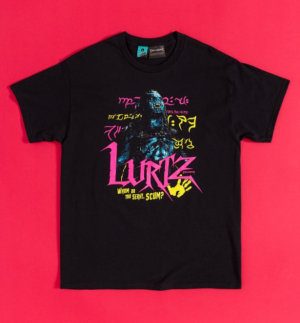 The Lord Of The Rings Lurtz Black T-Shirt