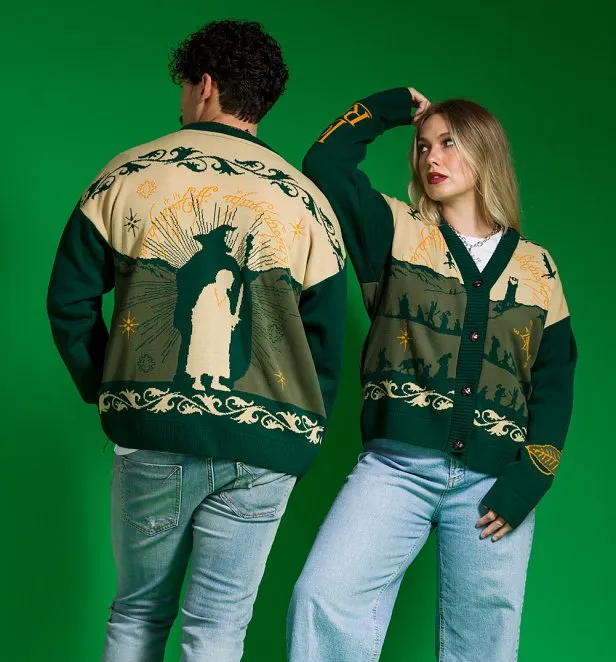 The Lord Of The Rings The Journey Knitted Cardigan