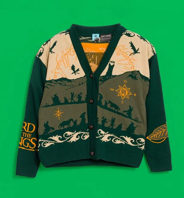 The Lord Of The Rings The Journey Knitted Cardigan