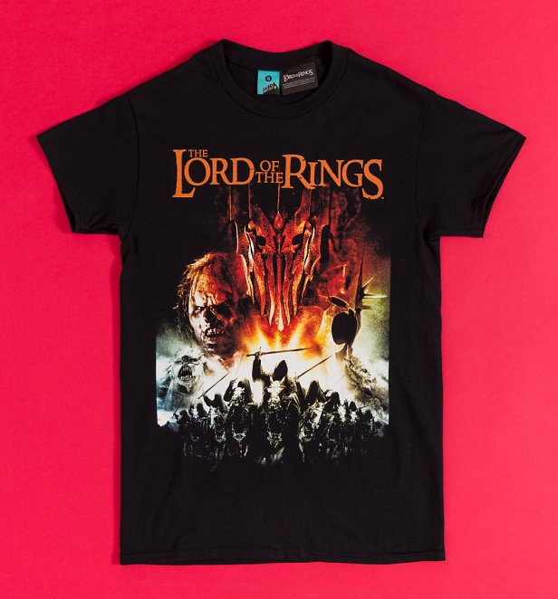 The Lord Of The Rings Villains Black T-Shirt The Lord Of The Rings Villains Black T-Shirt