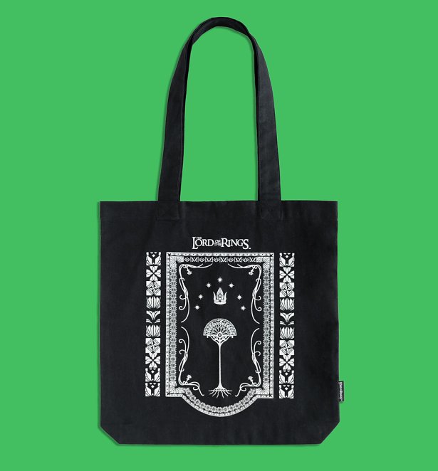 Lord Of The Rings White Tree Of Gondor Tote Bag