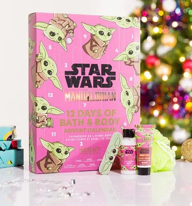 The Mandalorian 12 Days of Bath Body Advent Calendar